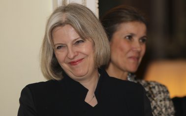 "Stupid Kids - Fuck Off", explains Theresa May