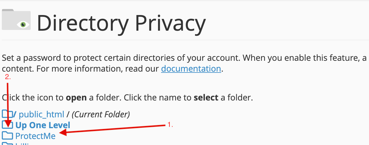 Directory Privacy