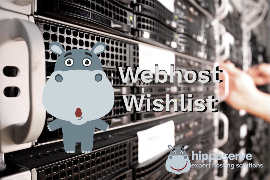 Webhost Wishlist